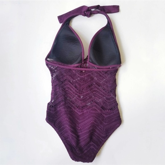 Bleu Rod Beattie Sheer Thing Swimsuit Size 4 - Picture 2 of 11